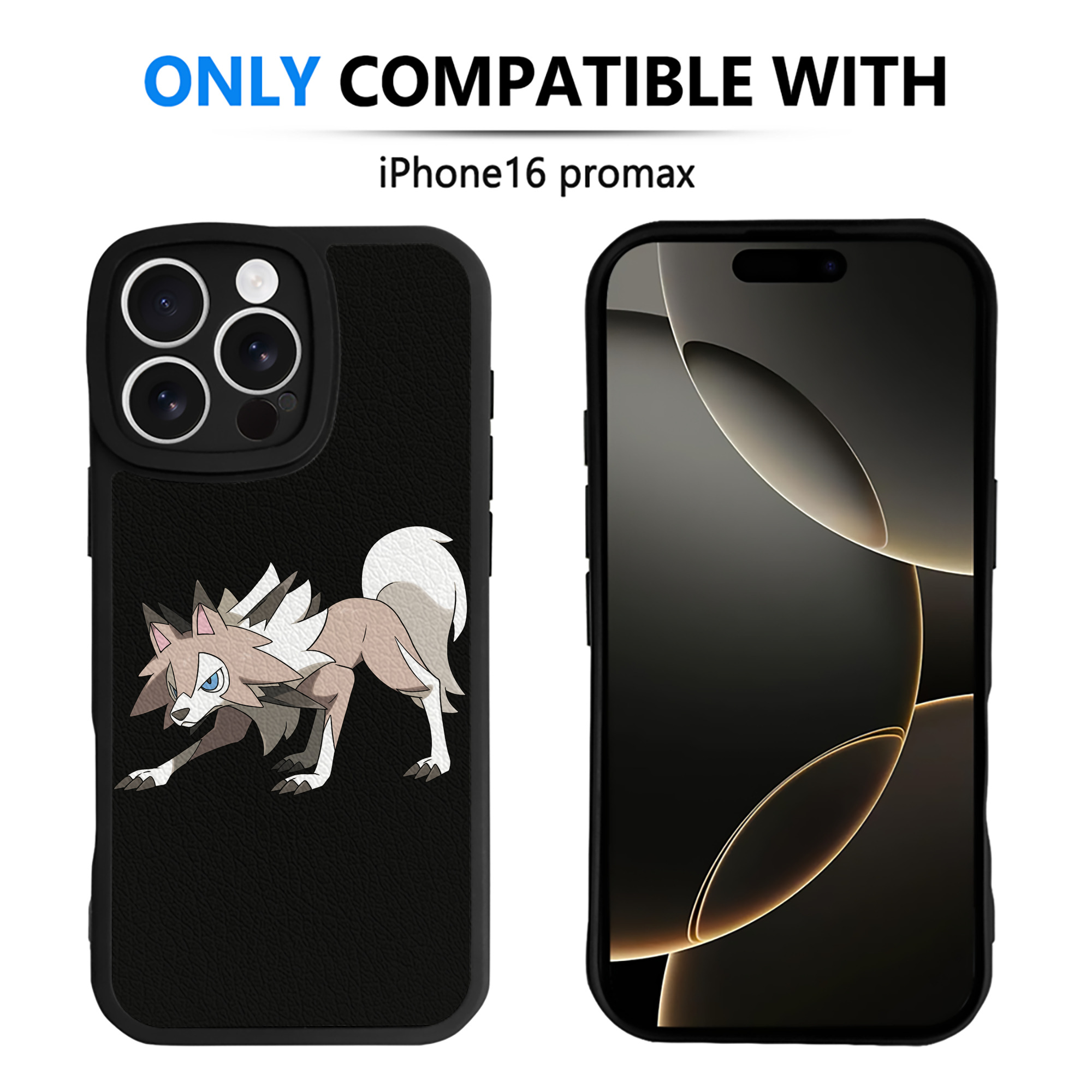 （画像用） ポケットモンスター Pokémon 【iPhone 16シリーズ対応】シリコンスマホケース（レザー調） 材質：シリコン